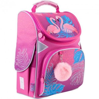 Рюкзак GoPack Education каркасний 5001-4 Pink flamingoes Kite GO21-5001S-4