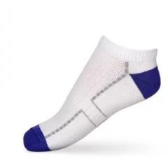 Шкарпетки дитячі сліди V&T 024-1260 Спортполоски 16-18, Білий 4823103432082