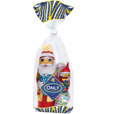 Шоколад молочный Санта Клаус микс 100 г Only 9002859050381