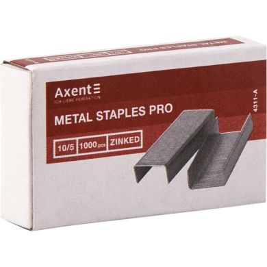 Скобы для степлеров Axent Pro №10/5 1000 штук 4311-A