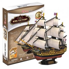 Тривимірна головоломка-конструктор HMS Victory Cubic Fun T4019h