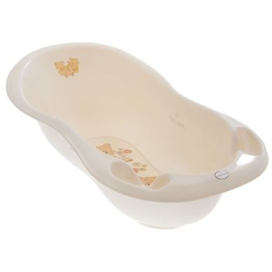 Ванночка 102 см LUX Ведмедики зі зливом Бежевий TEGA BABY MS-005ODPŁYW-119, Бежевий