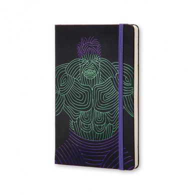 Записная книга Moleskine Avengers 13 х 21 см 240 страниц в линию Hulk LEAVQP060HU