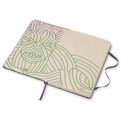 Записная книга Moleskine Avengers 13 х 21 см 240 страниц в линию Hulk LEAVQP060HU