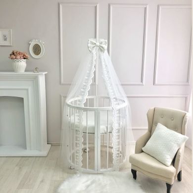 Балдахін Belissimo молочний Msonya 055535, 160 х 400