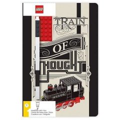 Блокнот TRAIN OF THOUGHT з гелевою ручкою LEGO 4003063-52381