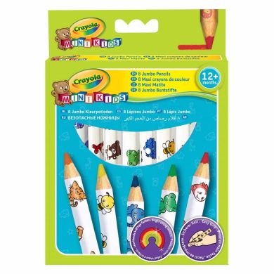 Mini Kids Мои первые карандаши, 8 шт Crayola 256248.112