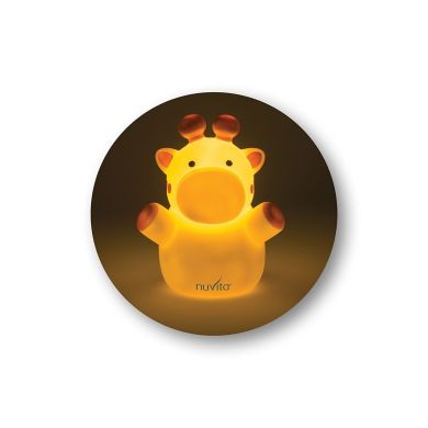 Детский ночник Nuvita Жираф 12 см NV6605, Жёлтый