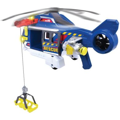 Функціональний гелікоптер Служба порятунку з лебідкою, зі звук. та світл. ефектами, 36 см., 3+ DICKIE 3307002