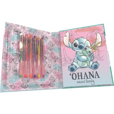 Гелеві ручки з буклетом стіч kids licensing st00035