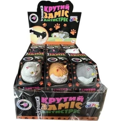 Іграшка-антистрес Monster Gum Котик в асортименті CKS-10754
