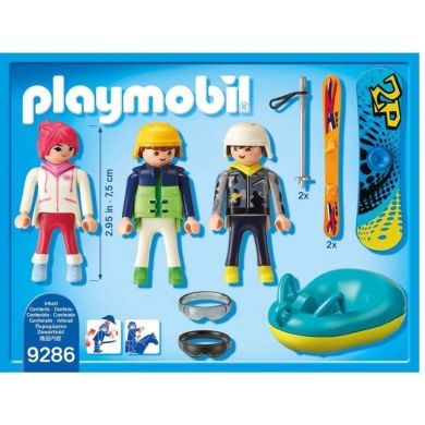 Конструктор Playmobil Family fun Зимние виды спорта трио 9286