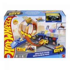 Ігровий набір Суперполіцейський відділок Hot Wheels JBM71