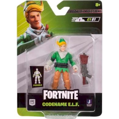 Колекційна фігурка Fortnite Micro Legendary Series Codename E.L.F., 6см FNT0947
