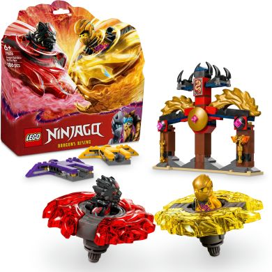 Конструктор Бойовий набір дракона Спін-джитсу LEGO Ninjago 71826