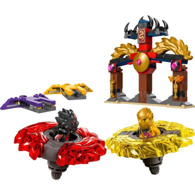 Конструктор Бойовий набір дракона Спін-джитсу LEGO Ninjago 71826