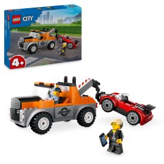 Конструктор Эвакуатор и ремонт спортивных авто LEGO City 60435