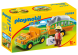 Конструктор Playmobil Джип з причепом і носорогом 70182
