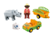 Конструктор Playmobil Джип з причепом і носорогом 70182
