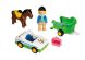 Конструктор Playmobil Машина с повозкой и лошадью 5 деталей 70181