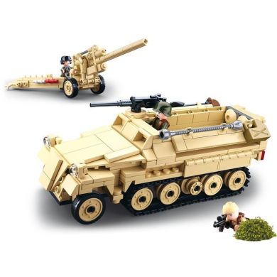 Конструктор SLUBAN M38-B0695 военная техника, 460 деталей, фигурки, кор., 38-28,5-7 см.
