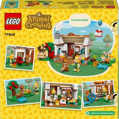 Конструктор Візит у гості до Isabelle LEGO Animal Crossing 77049