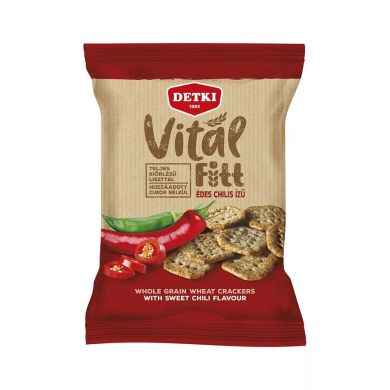 Крекеры VITAL Fitt со сладким чили, 100г 5997380352728