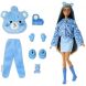 Кукла Barbie Cutie Reveal серии Care Bears мишка Буркотун JCN96