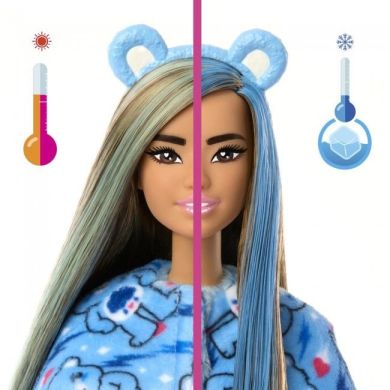 Кукла Barbie Cutie Reveal серии Care Bears мишка Буркотун JCN96
