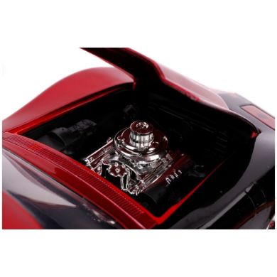 Машина металева Jada Chevrolet Corvette Stingray 1969 + фігурка Харлі Квінн 1:24 253255019