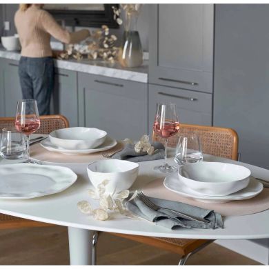 Миска салатная из фарфора Lunia 23 см La Porcellana Bianca U10076059U00