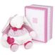 Мягкая игрушка Doudou Cerise Кролик розовый DC2706