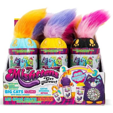 М&rsquo;яка іграшка MISFITTENS W3 КОТИК У БАНЦІ (в асорт.) Misfittens
