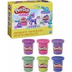 Набор пластилина, 6 баночек Play-Doh F9932.