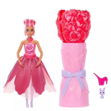 Набір-сюрприз з лялькою Barbie Petal Pop Червона троянда JMF59