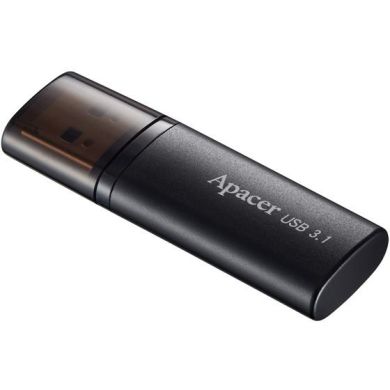 Накопичувач Apacer 128GB USB 3.2 Type-A AH25B Чорний AP128GAH25BB-1