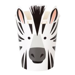 Одноразові склянки Talking Tables серія Animals Зебра 8 шт. ANIMAL-CUP 5052715110524