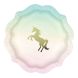 Одноразові тарілки Talking Tables We Heart Unicorns паперові 12 шт. UNICORN-PLATE