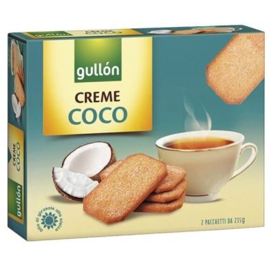Печенье GULLON Creme Coco, с кокосом, 500г T7827