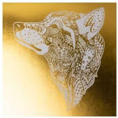 Розмальовка золота антистрес Animals, 24 арк. Santi 742951