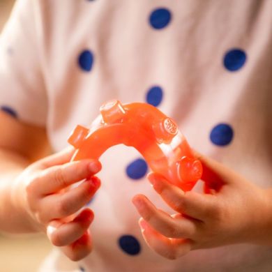 Сенсорний конструктор JELLY BLOX БАРВИСТИЙ ТРАКТОР 932945