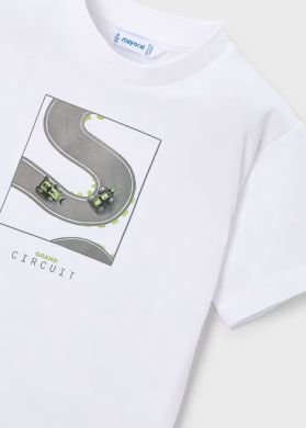 Спортивний костюм з футболкою для дітей Mayoral 92 Жовтий 3884