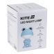 Светильник-ночник LED с аккумулятором Dreamy Froggy, розовый Kite K25-315-3-2