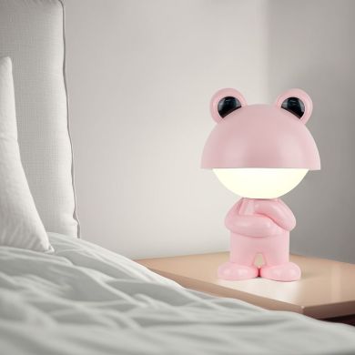 Светильник-ночник LED с аккумулятором Dreamy Froggy, розовый Kite K25-315-3-2
