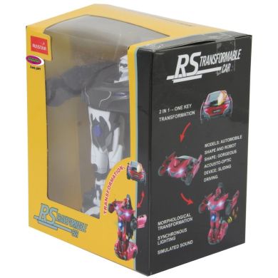 Автомобіль трансформер Diecast 1:32 чорний Rastar Jamara 410044