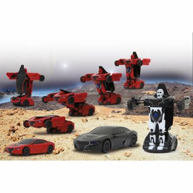 Автомобіль трансформер Diecast 1:32 чорний Rastar Jamara 410044