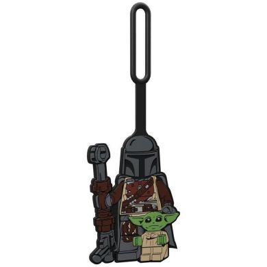 Брелок/Багажна бирка Mandalorian w/child LEGO 4005151-52948