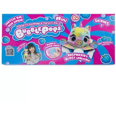 Bubble Pops М&rsquo;яка іграшка міні Малиновий Єдиноріг, 2312005/1