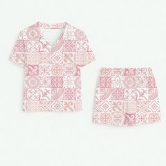 Дитяча піжама з коротким рукавом і шортами3-4р My Little Pie 98-104 Amalfi Pink PJ023