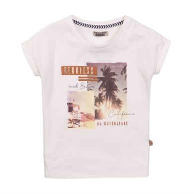 Футболка дитяча DJ Dutchjeans біла р. 134 E38035-45